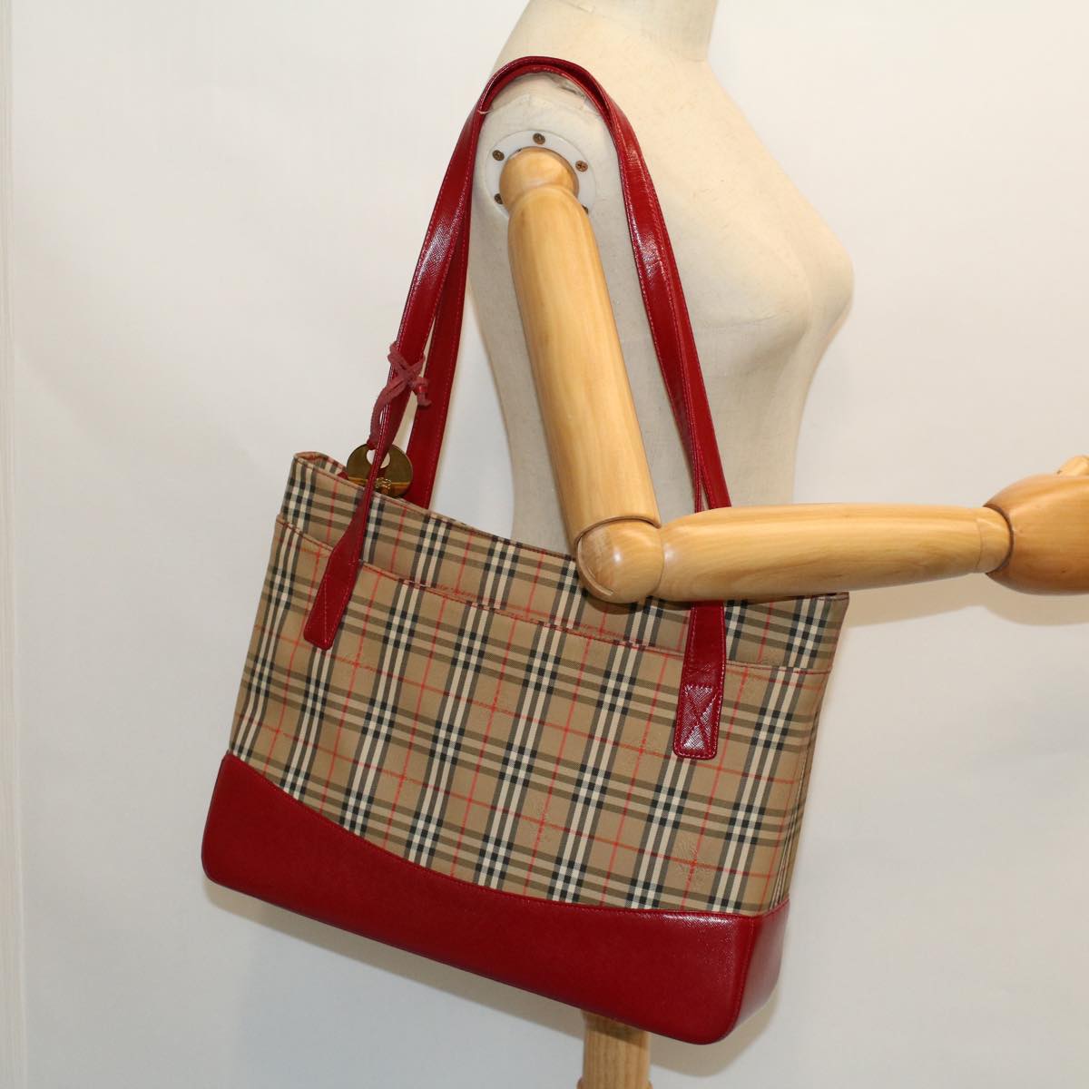 Burberry Nova Check Tote Bag