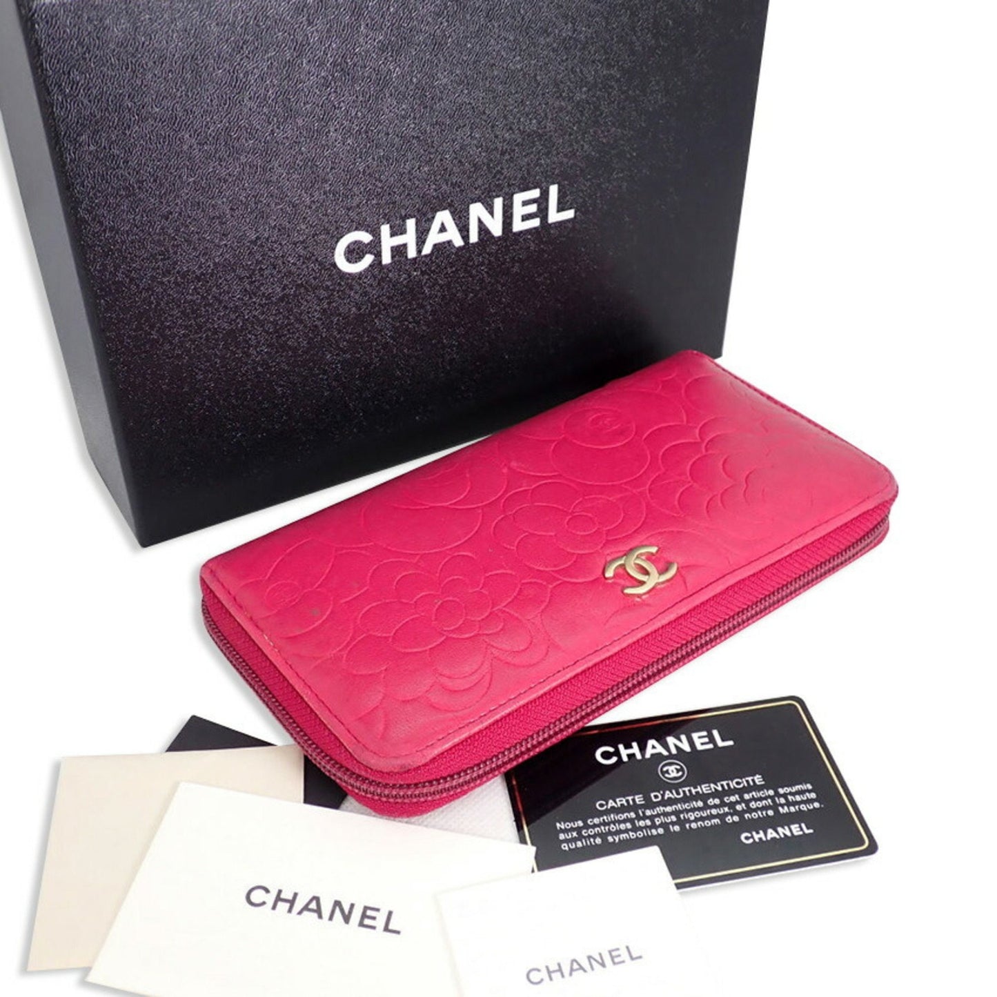 Chanel Logo CC Wallet