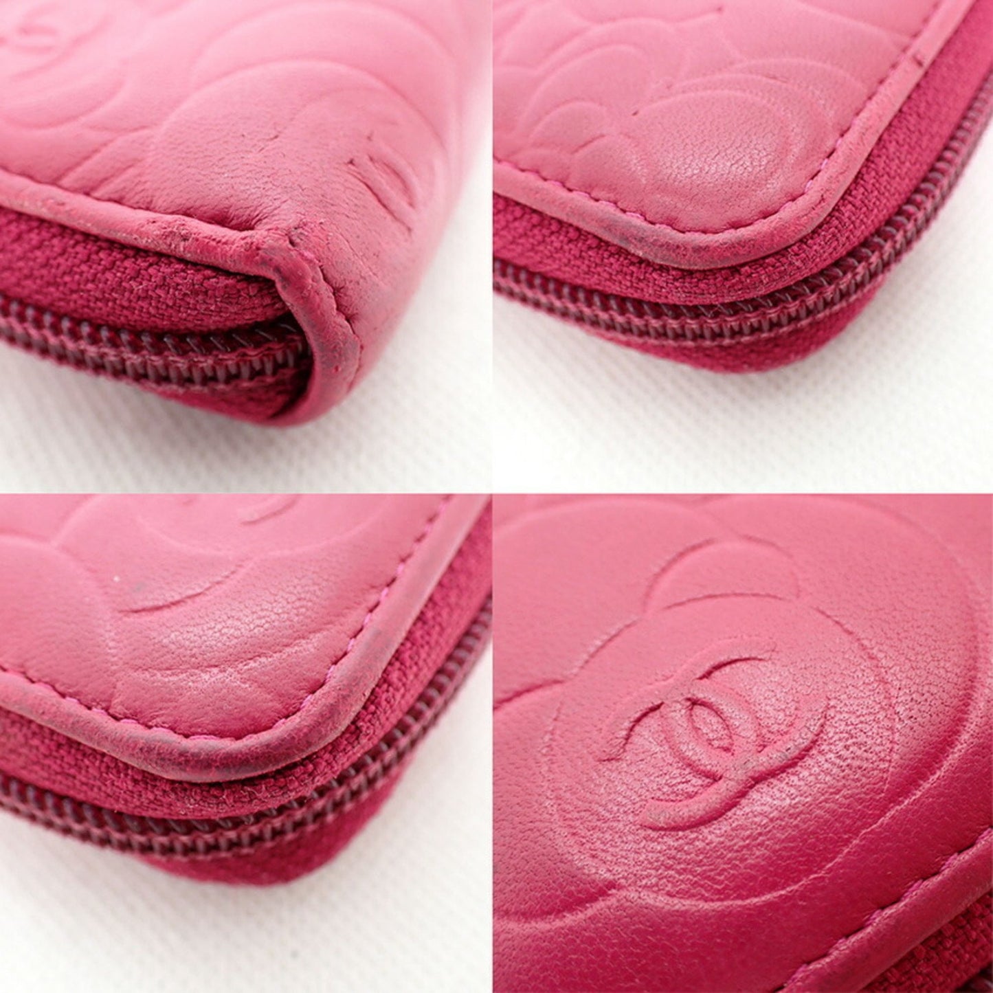 Chanel Logo CC Wallet