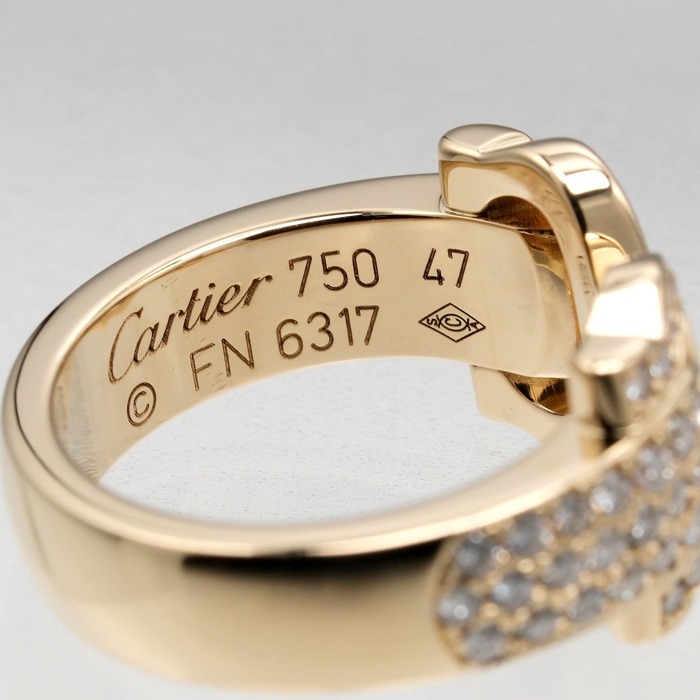 Cartier 2C C2 Ring