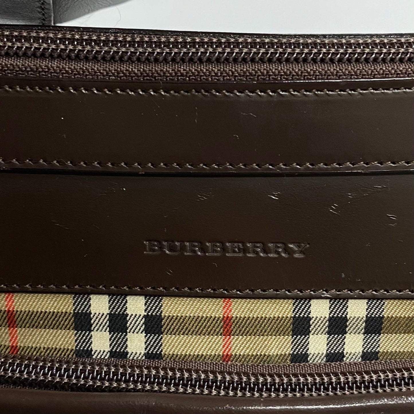 Burberry Nova Check Shoulder Bag