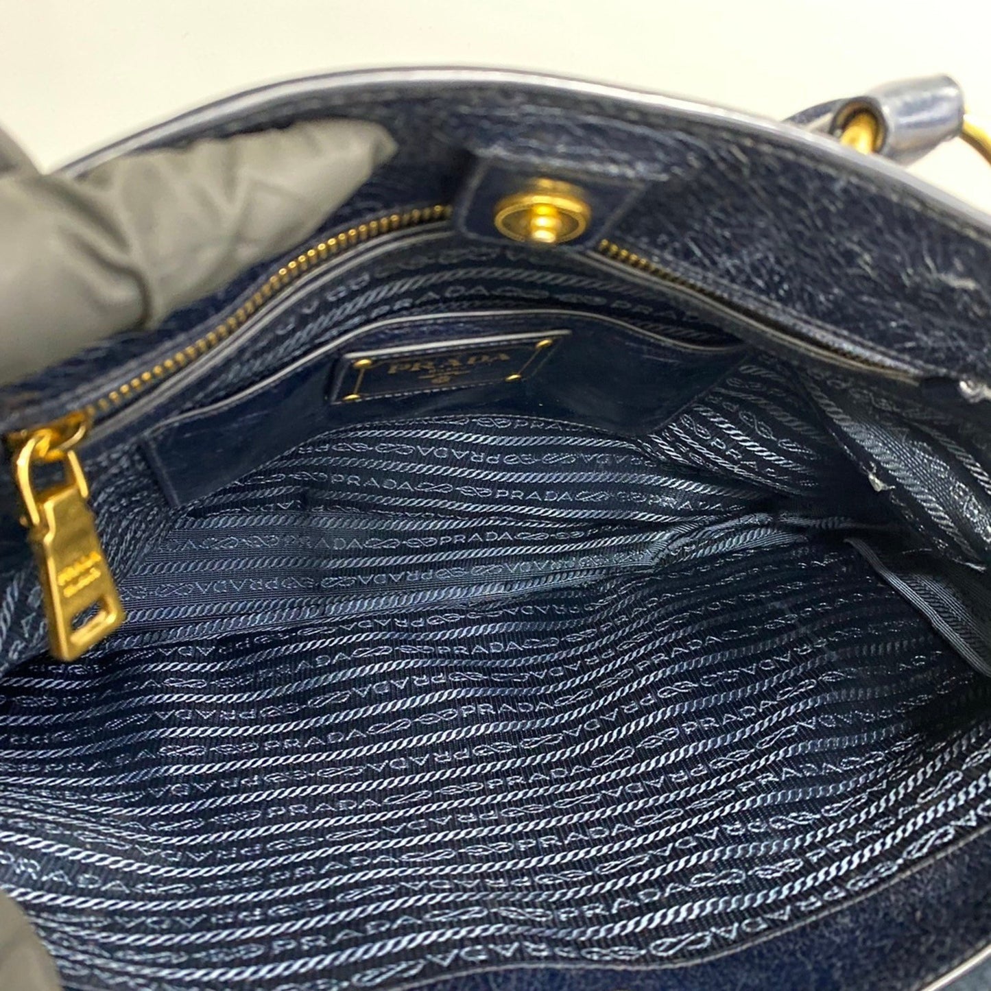 Prada Vitello Tote Bag