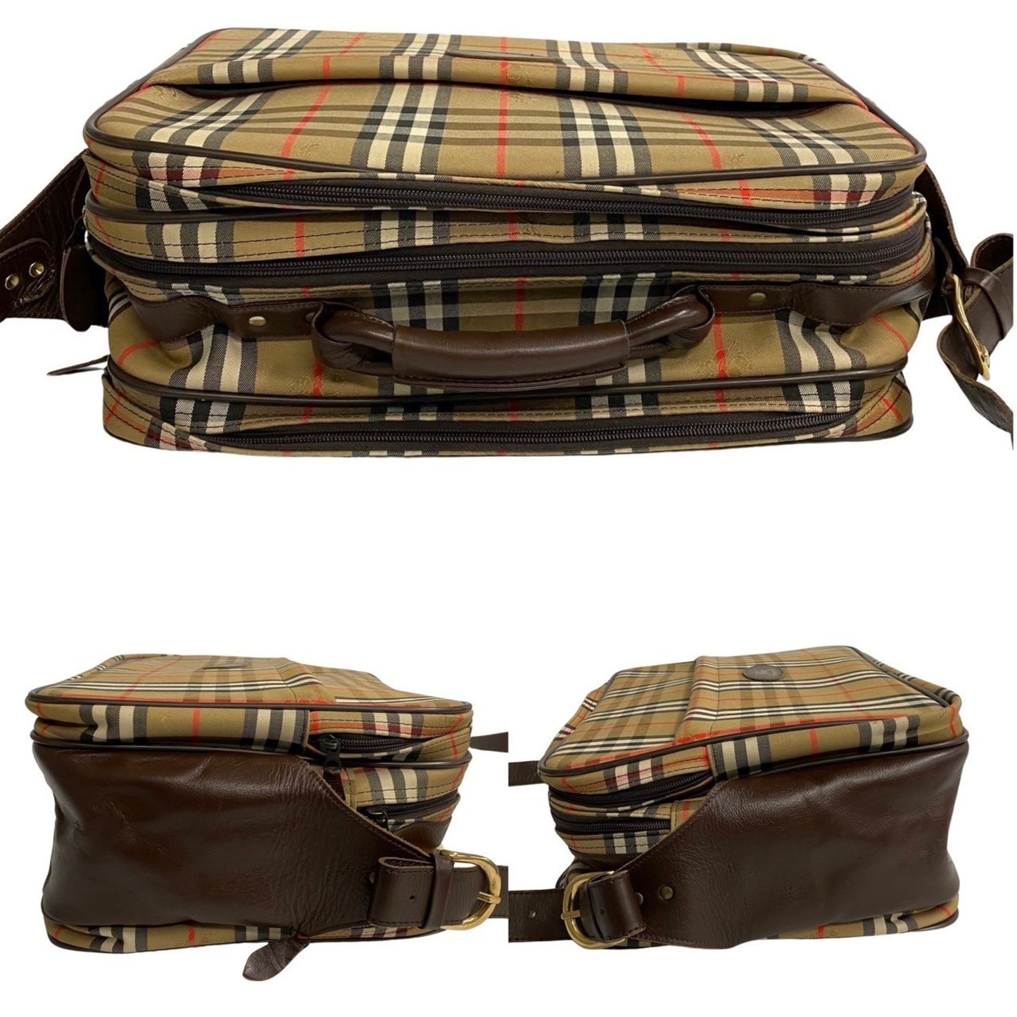 Burberry Nova Check Travel Bag