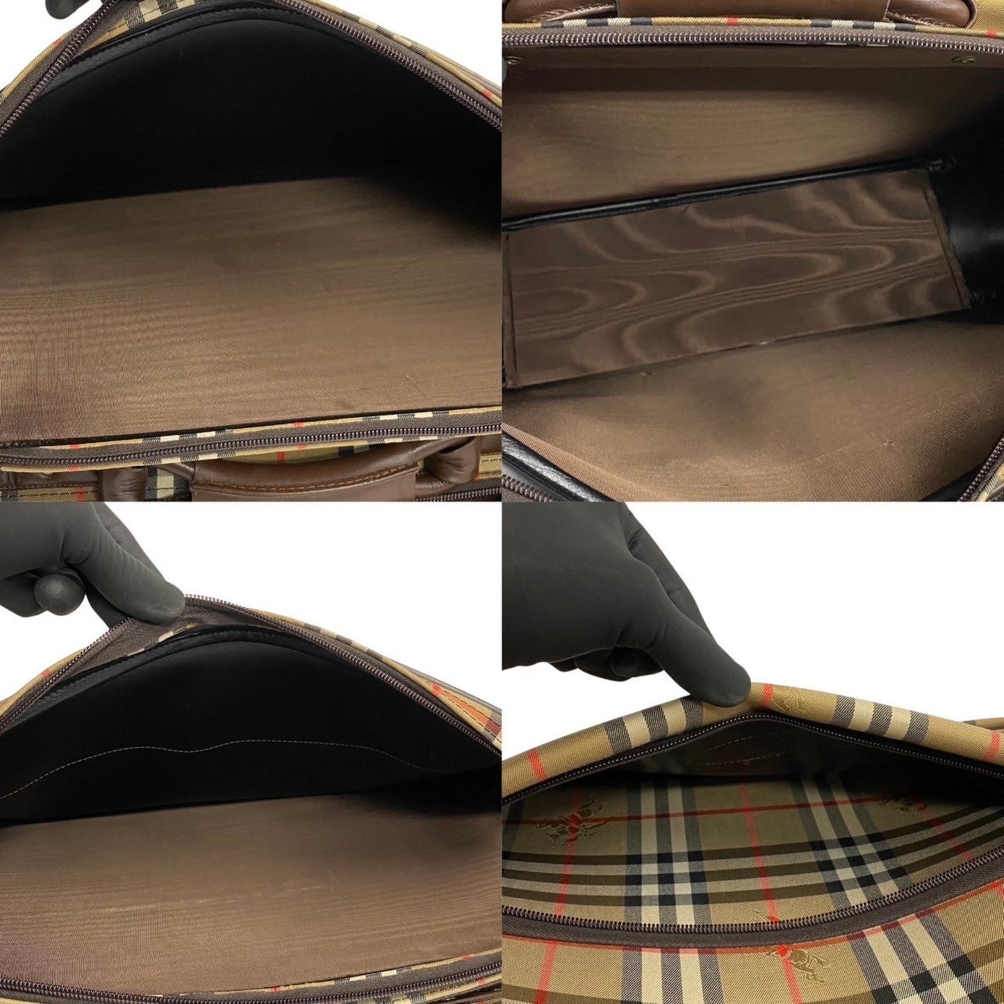 Burberry Nova Check Travel Bag