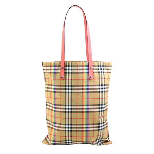 Burberry Nova Check Tote Bag