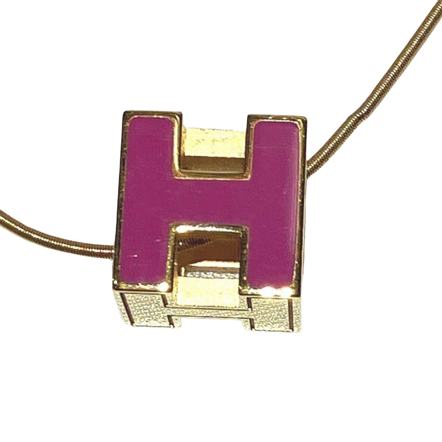 Hermès Cage d'H Necklace