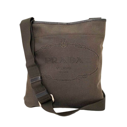 Prada Jacquard Shoulder Bag