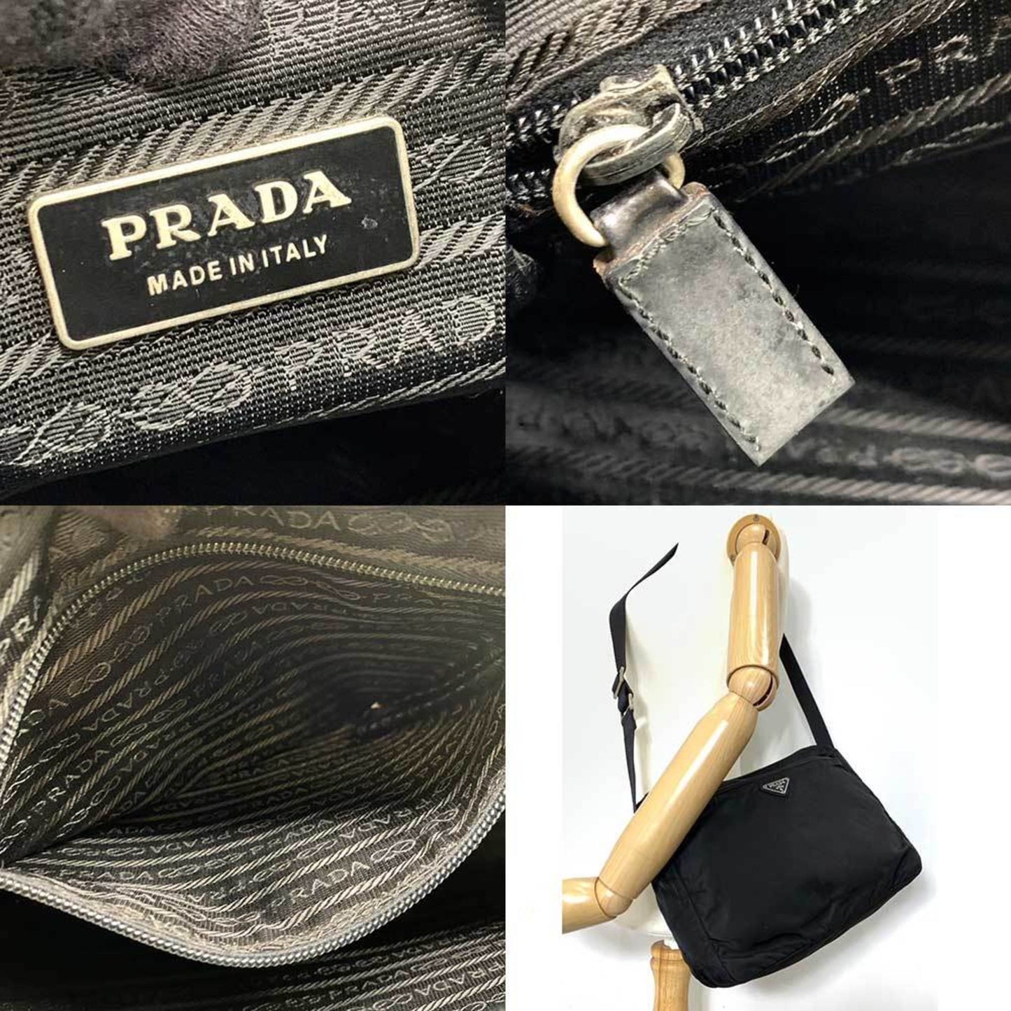 Prada Tessuto Shoulder Bag