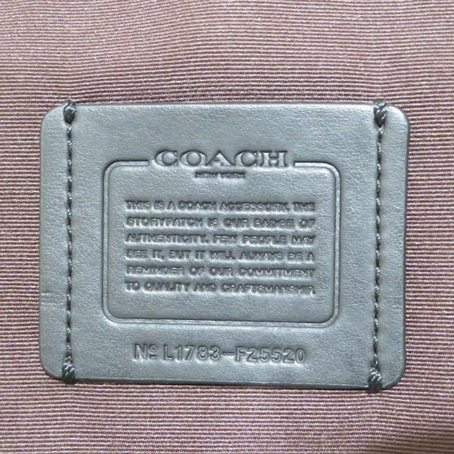 Coach Signature Clutch