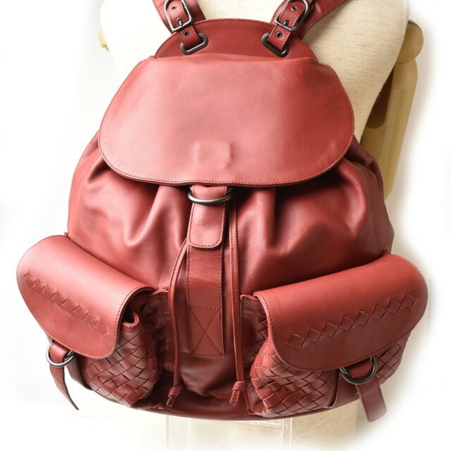 Bottega Veneta Intrecciato Backpack