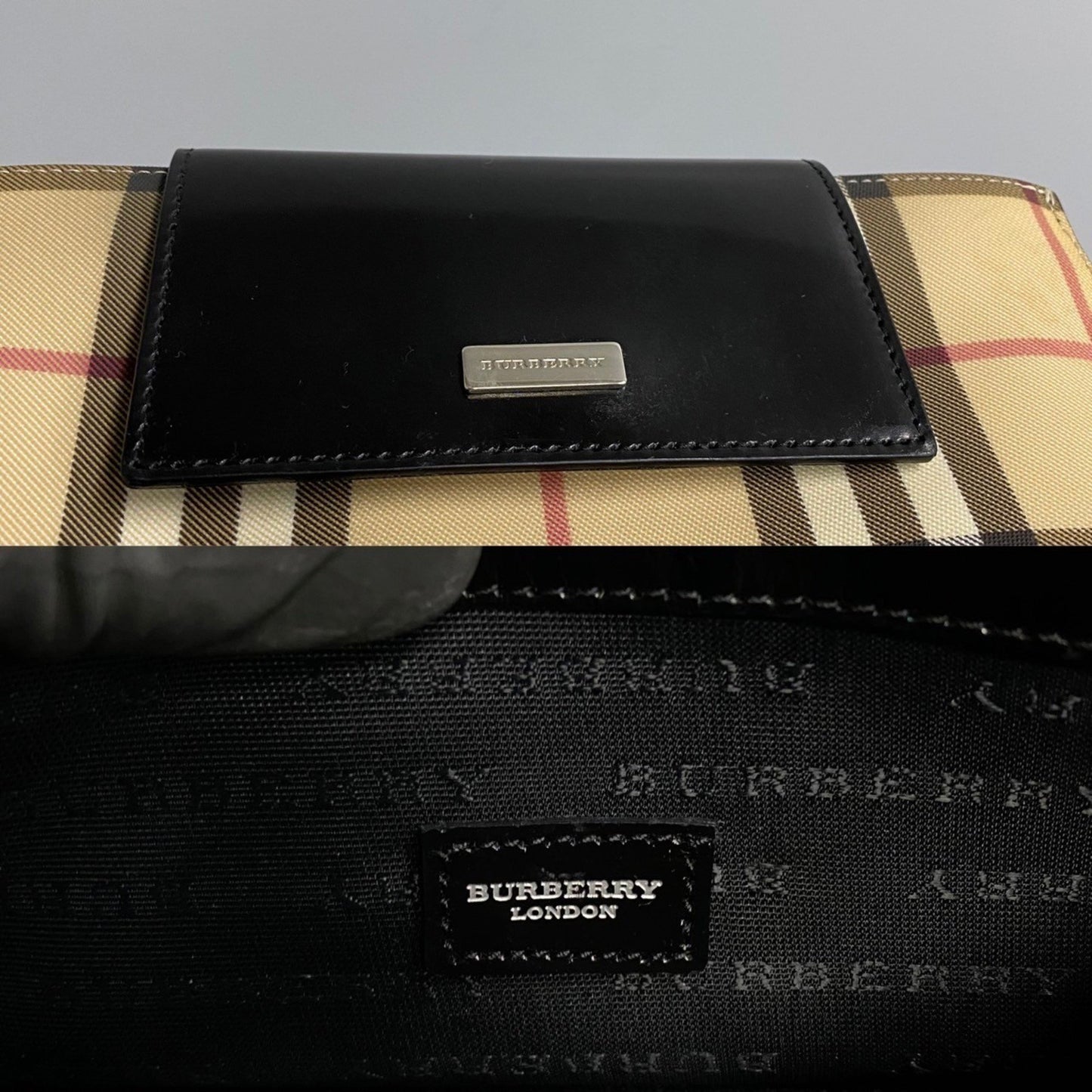 Burberry Nova Check Clutch