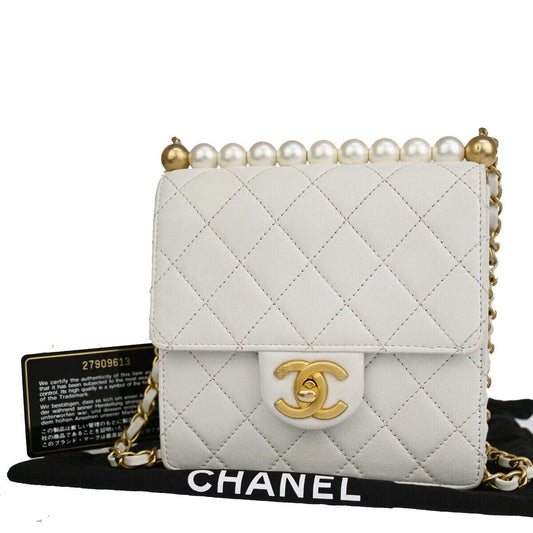 Chanel Pearl Bag Shoulder Bag