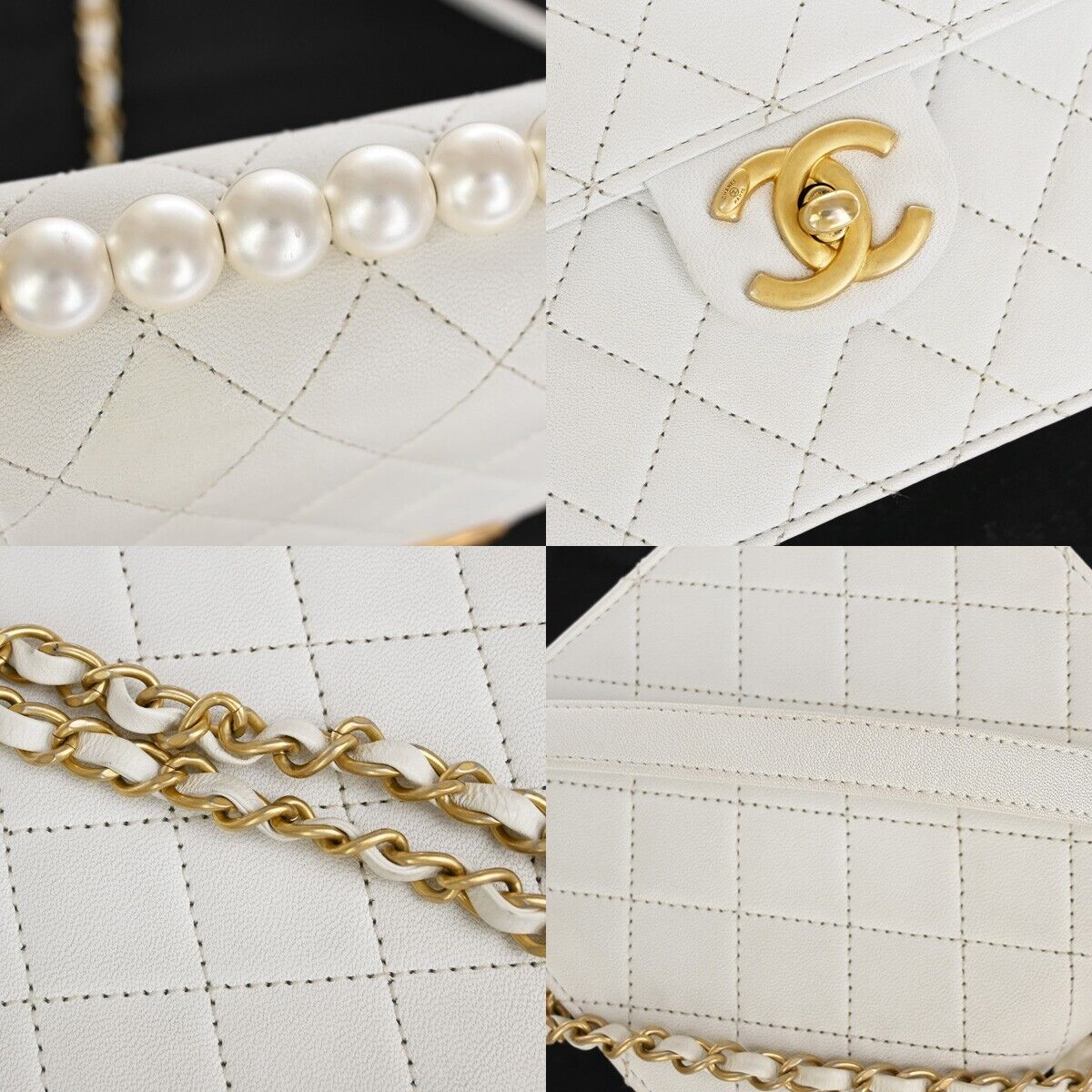 Chanel Pearl Bag Shoulder Bag