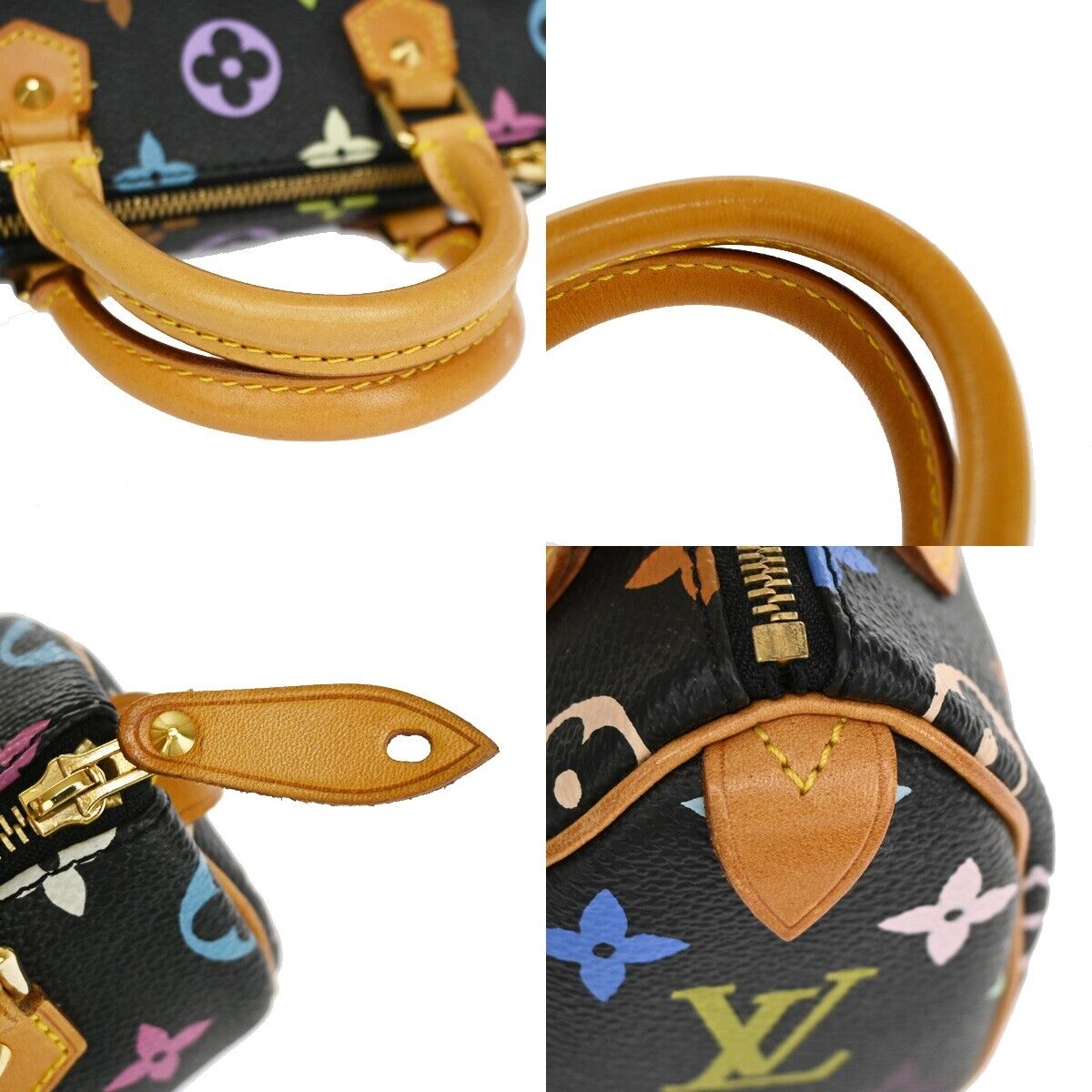 Louis Vuitton Nano Speedy Handbag