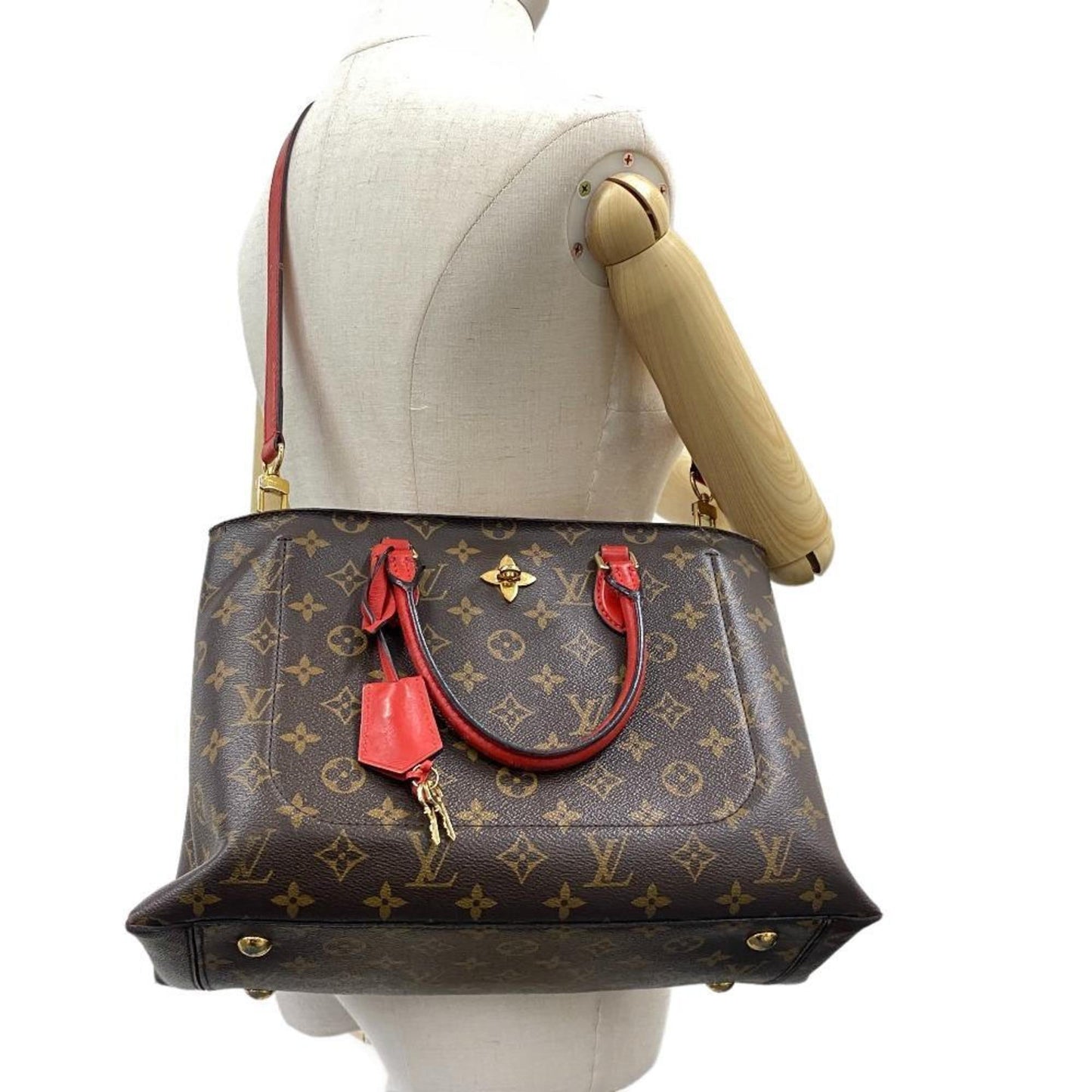 Louis Vuitton Flower Tote Handbag