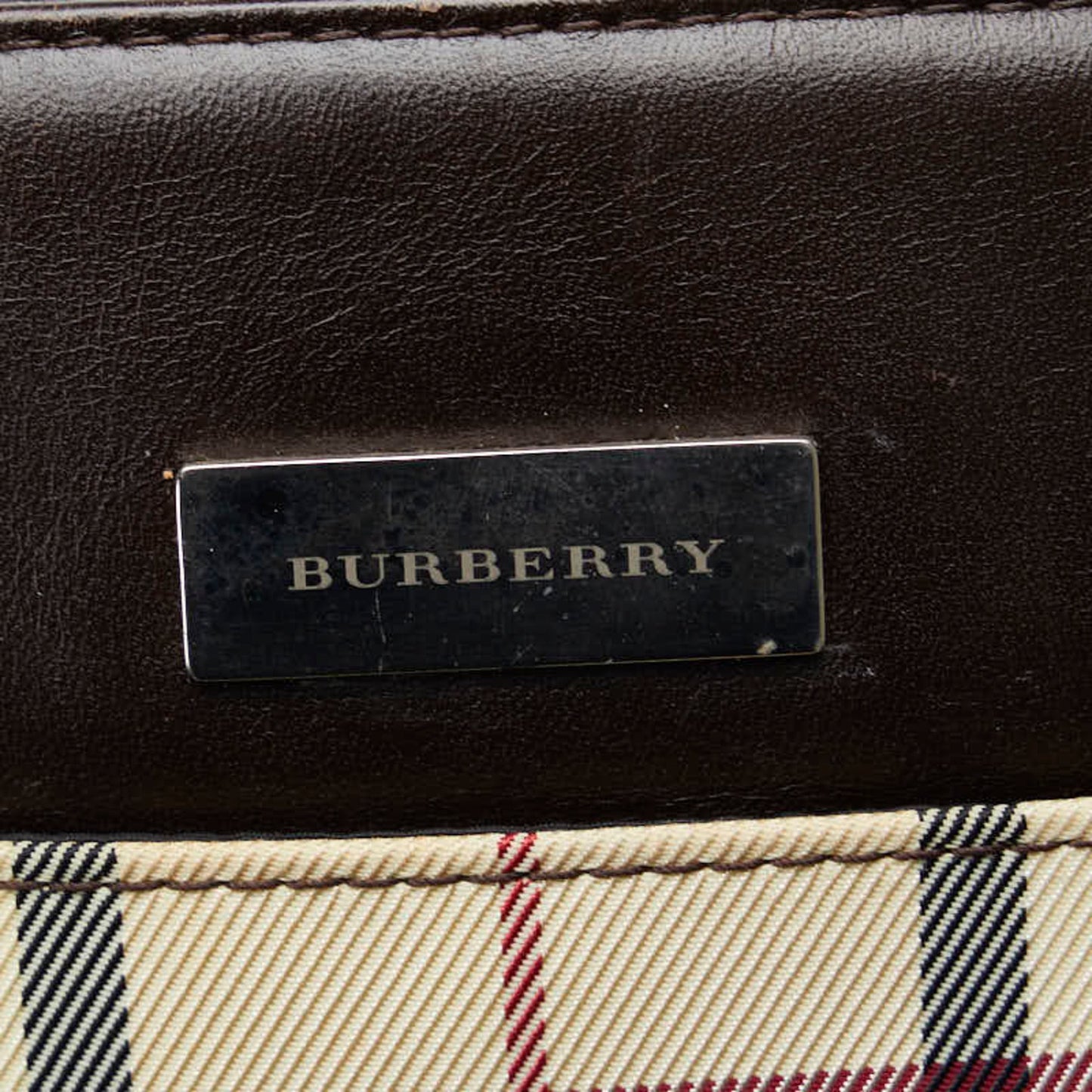 Burberry Nova Check Tote Bag