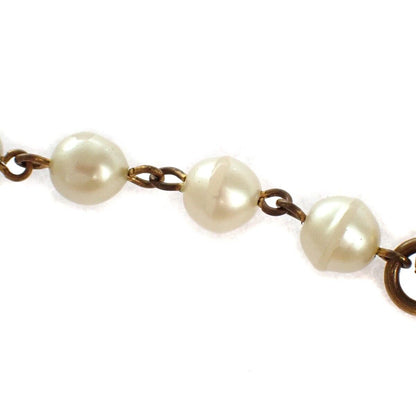 Chanel Imitation pearl necklace Necklace