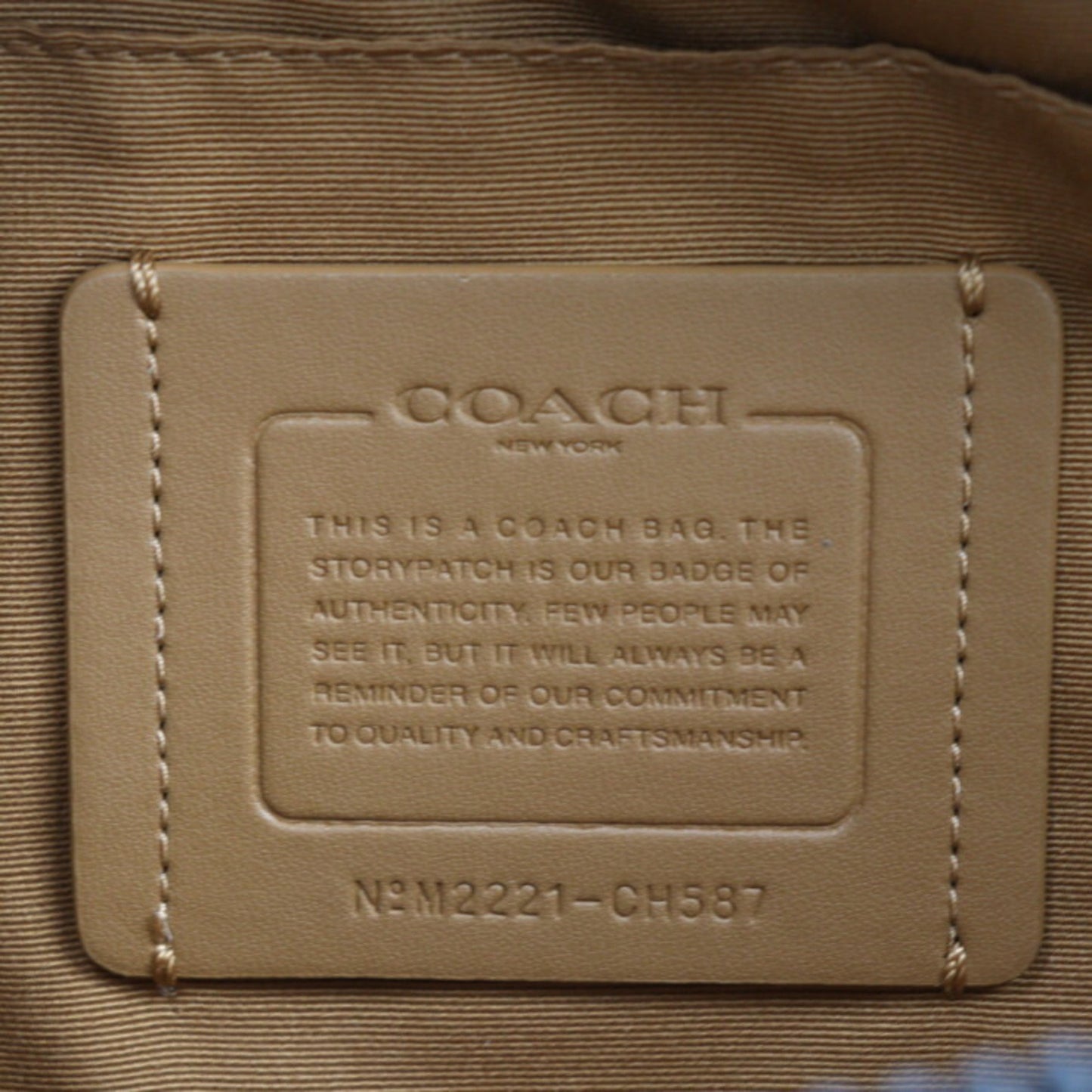 Coach Signature Shoulder Bag