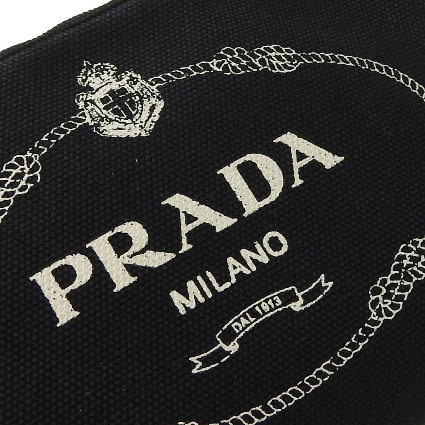 Prada Canapa Clutch