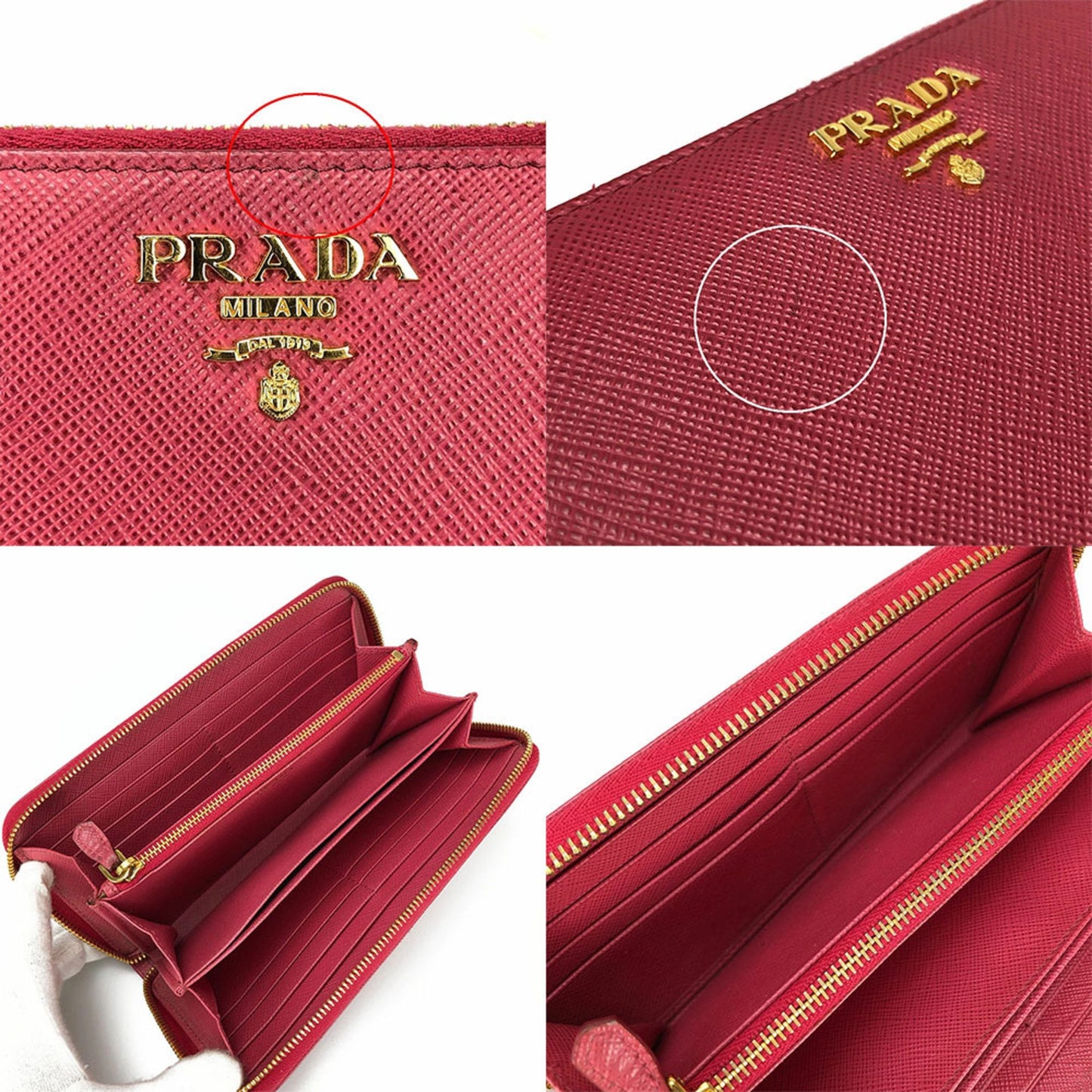 Prada Saffiano Wallet