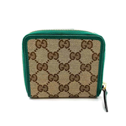 Gucci GG canvas wallet