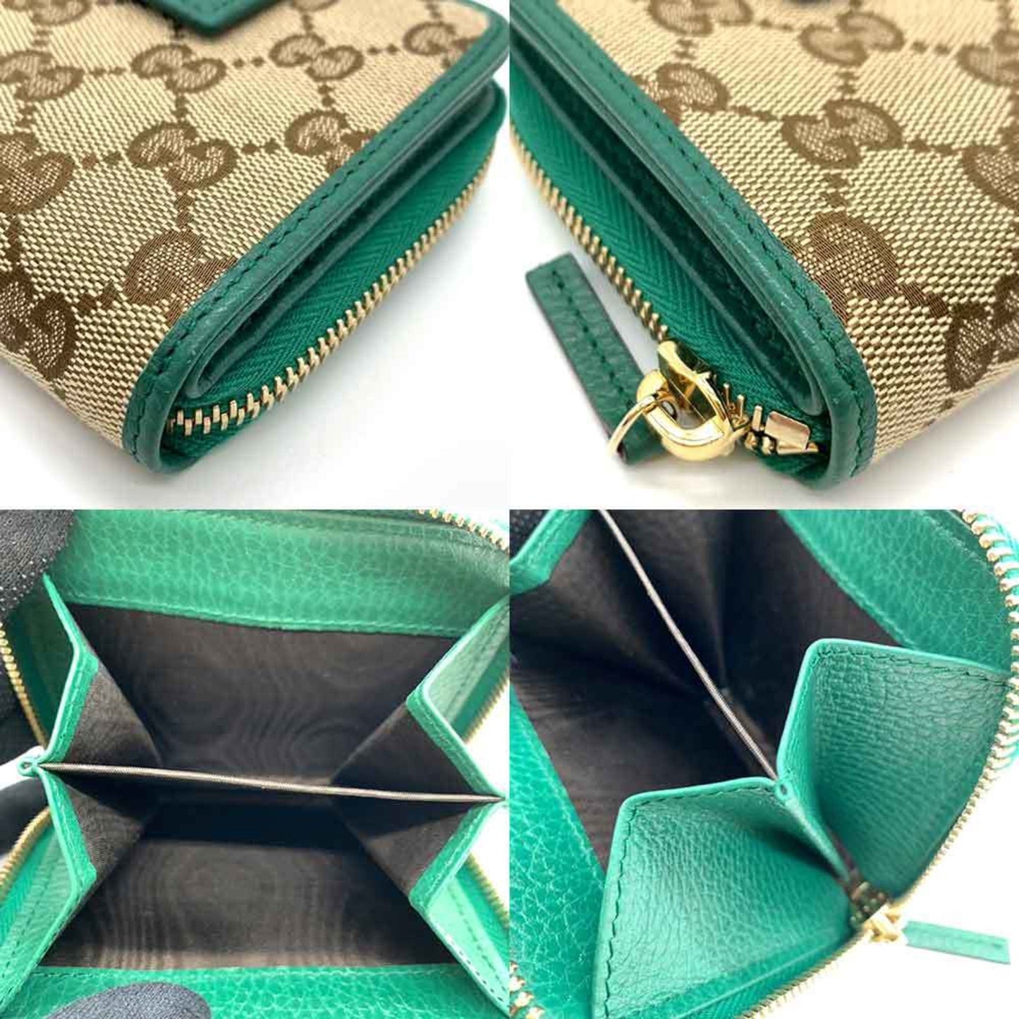 Gucci GG canvas wallet