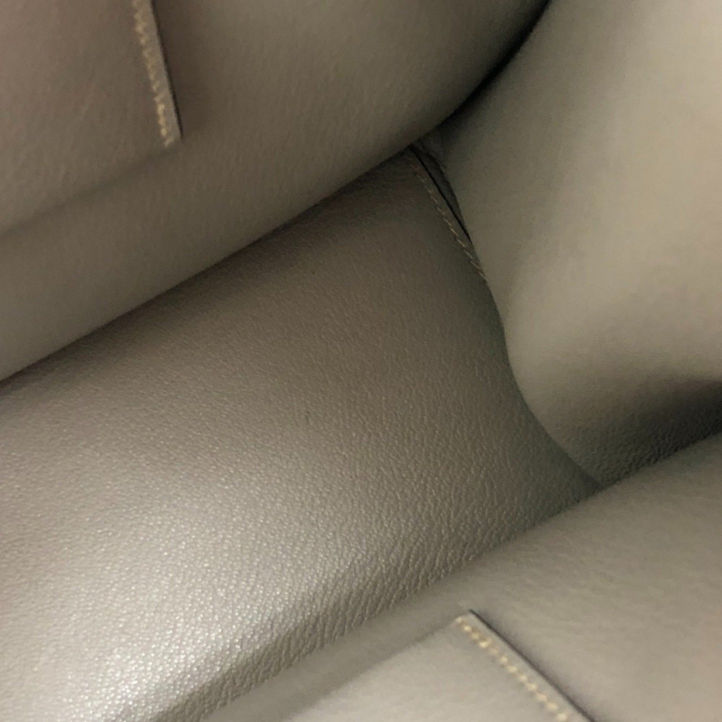 Hermès White Bus Handbag