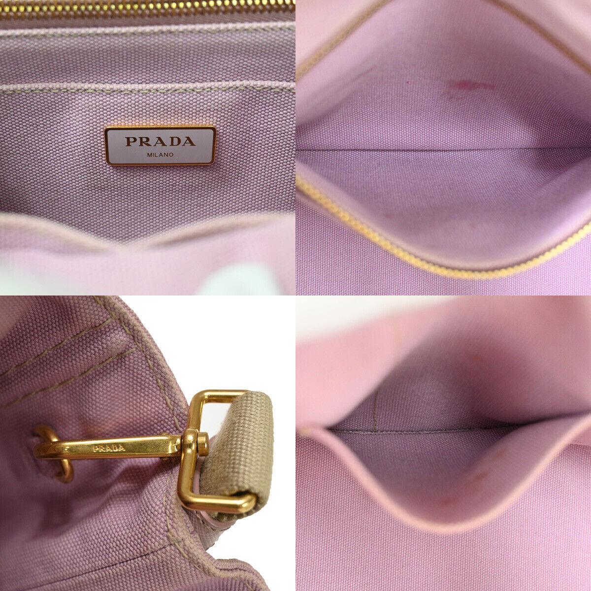 Prada Canapa Handbag