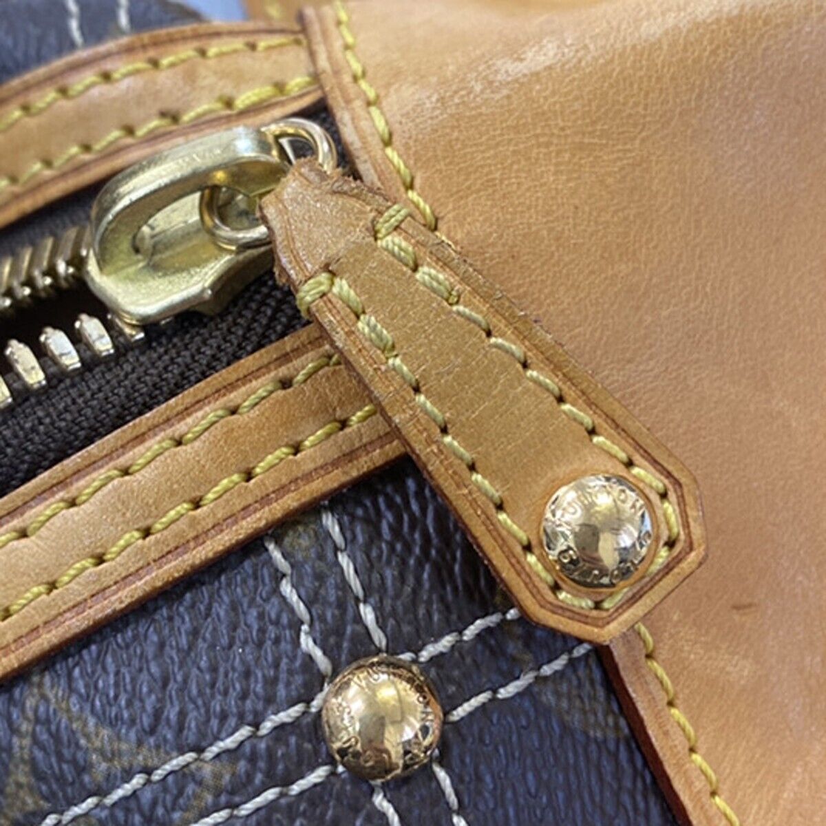 Louis Vuitton Rivets Shoulder Bag