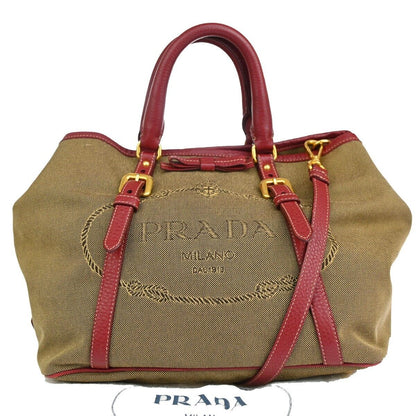 Prada Canapa Tote Bag