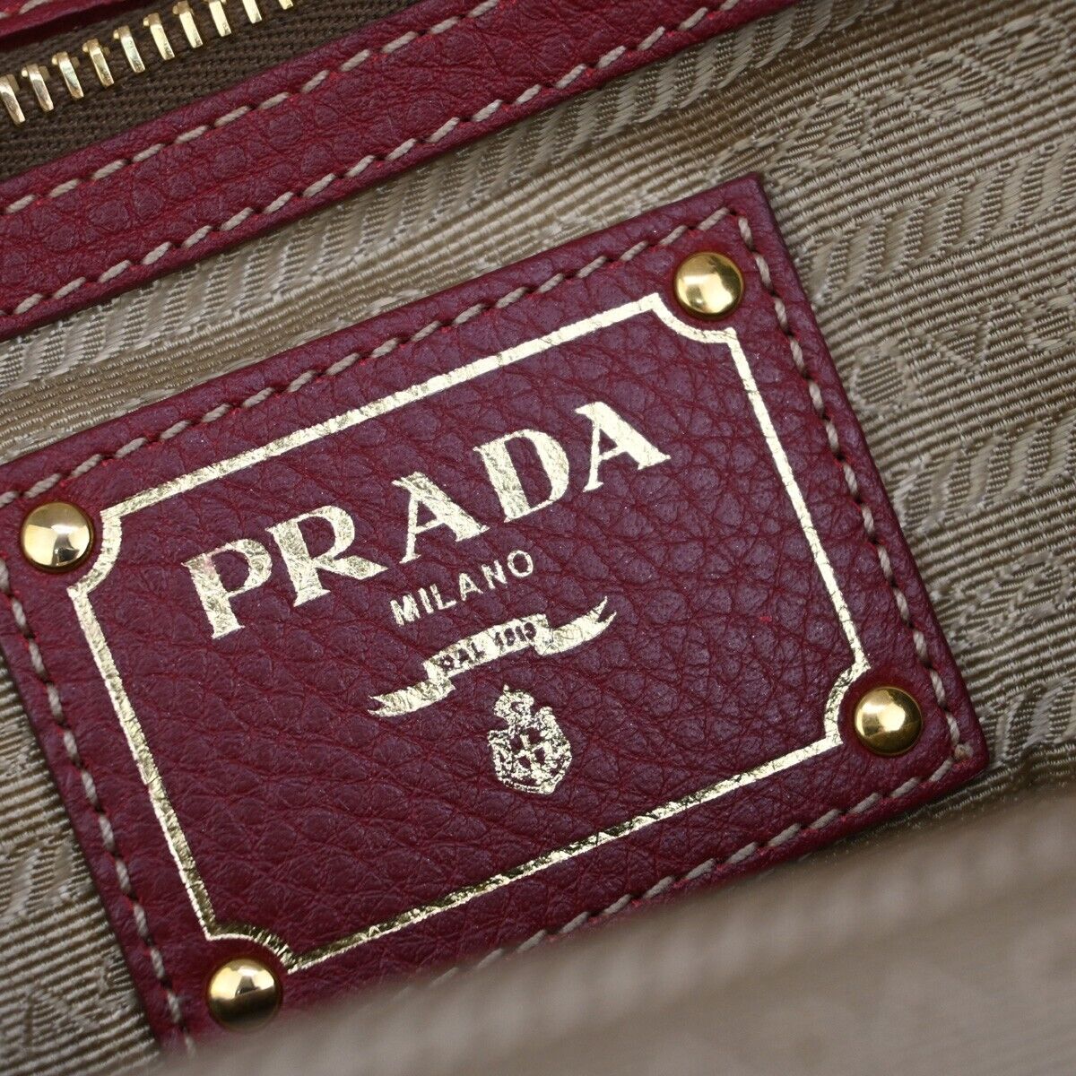 Prada Canapa Tote Bag