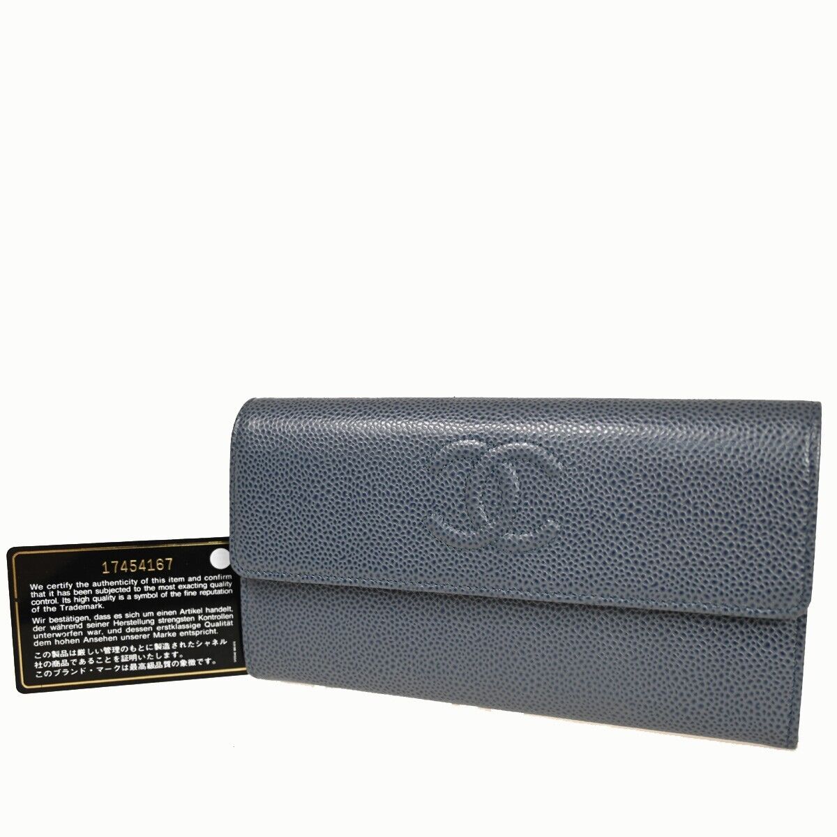 Chanel Logo CC Wallet