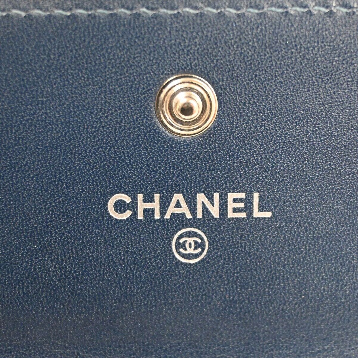 Chanel Logo CC Wallet