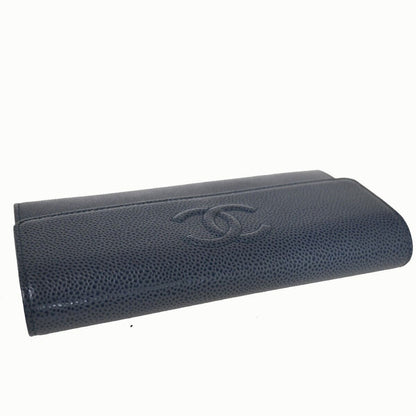 Chanel Logo CC Wallet