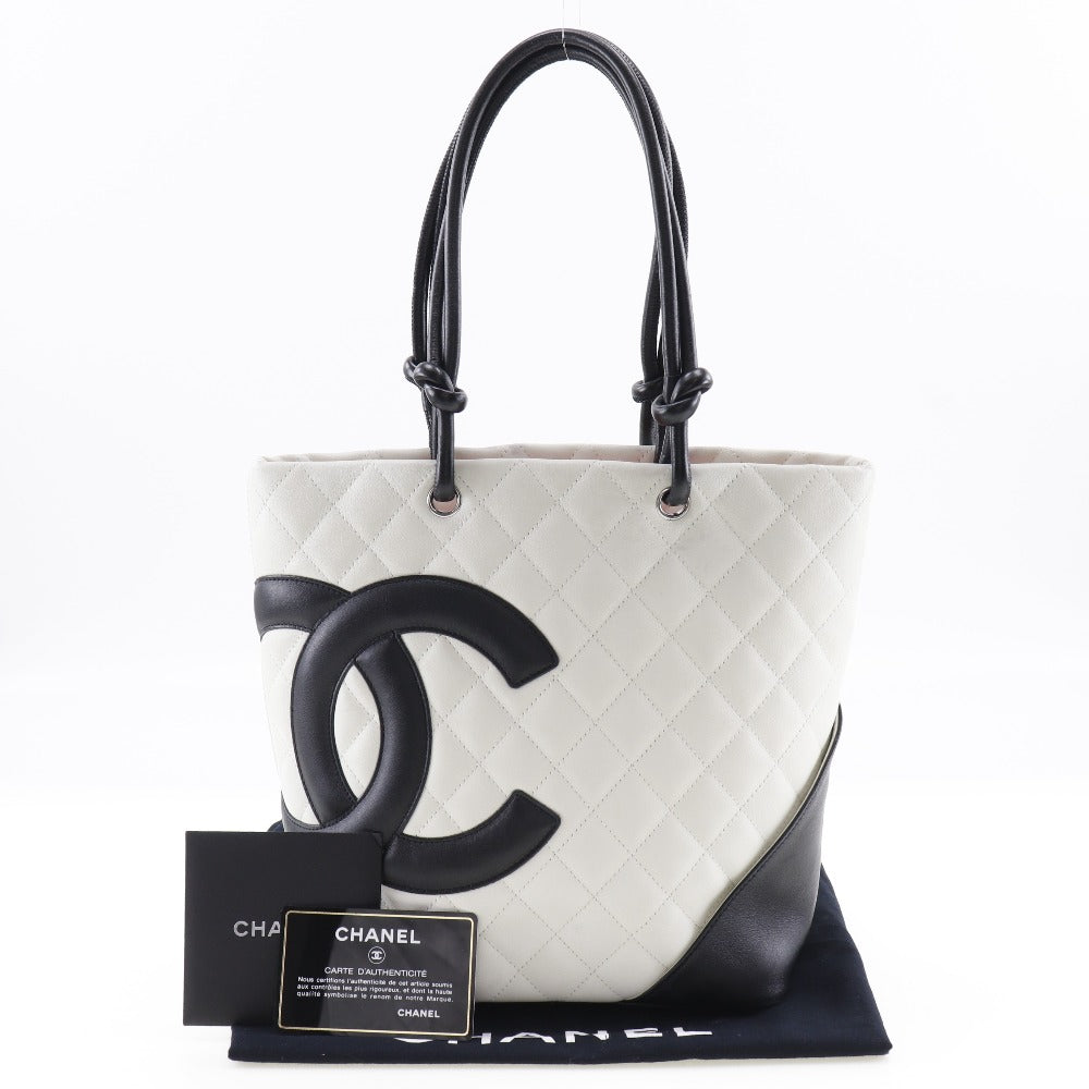 Chanel Cambon line Tote Bag