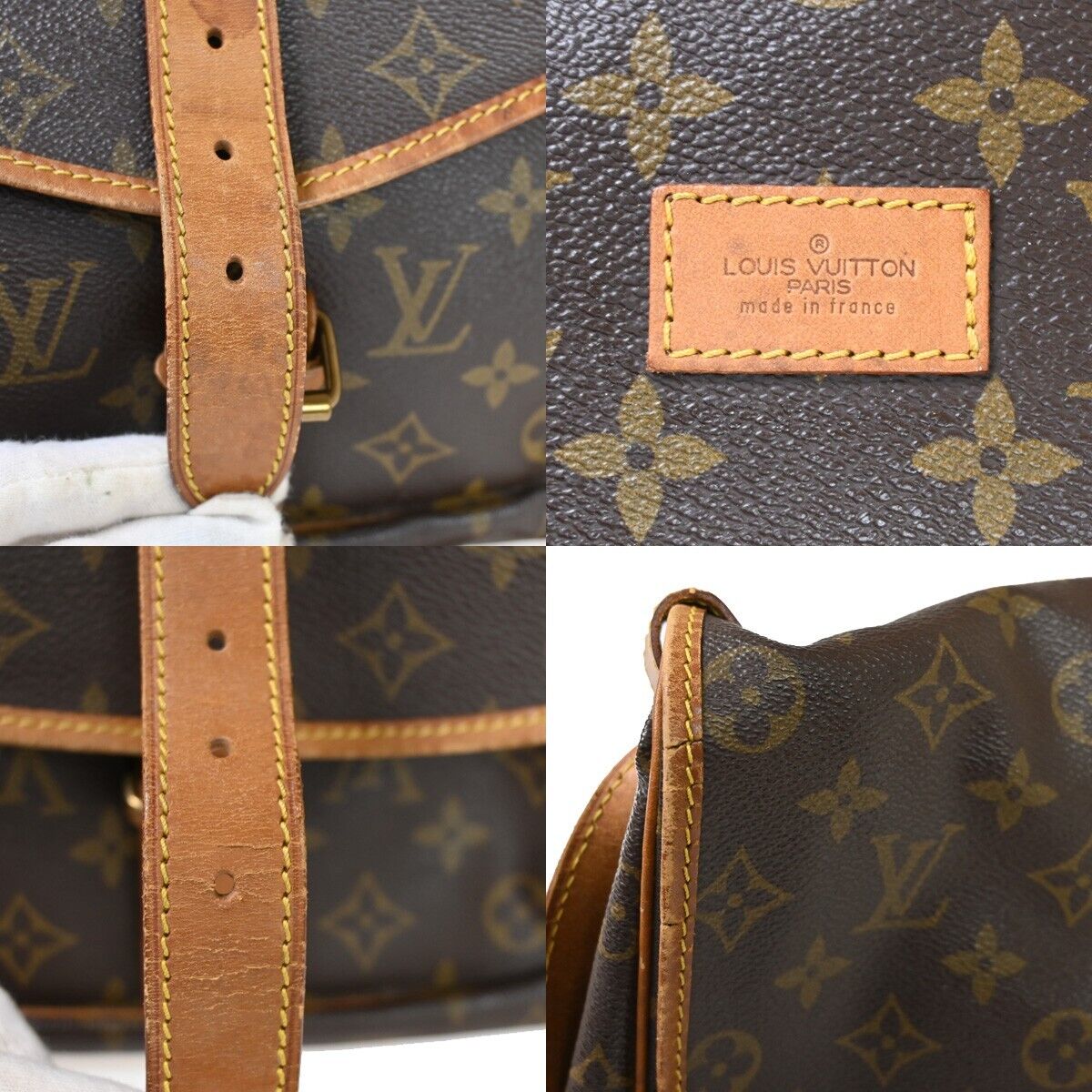 Louis Vuitton Saumur 35 Handbag