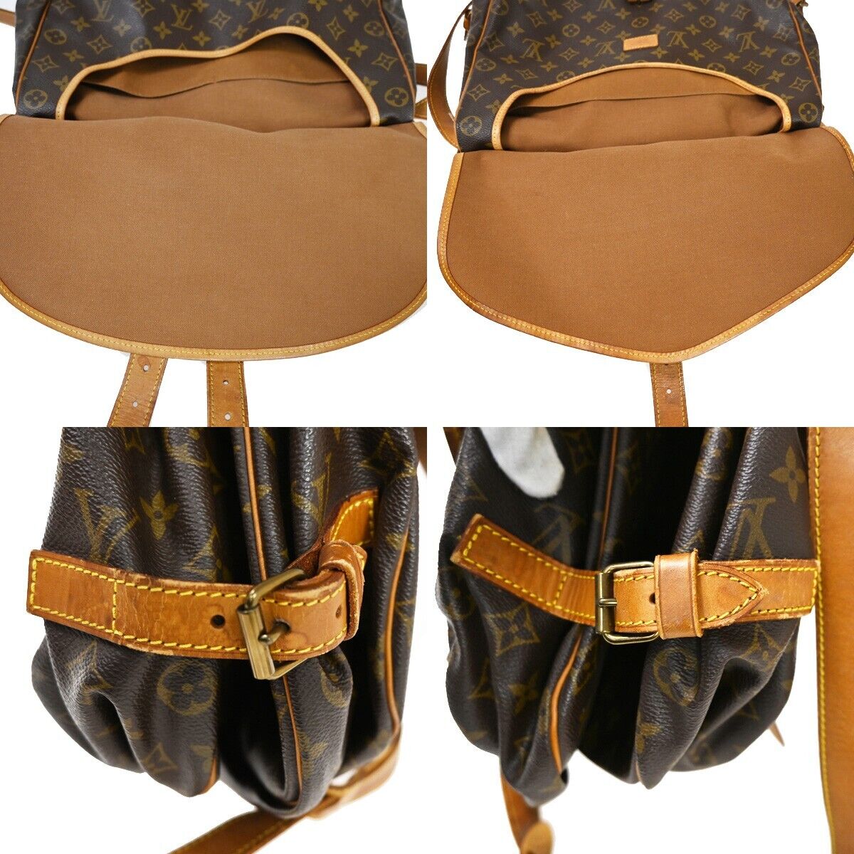 Louis Vuitton Saumur 35 Handbag