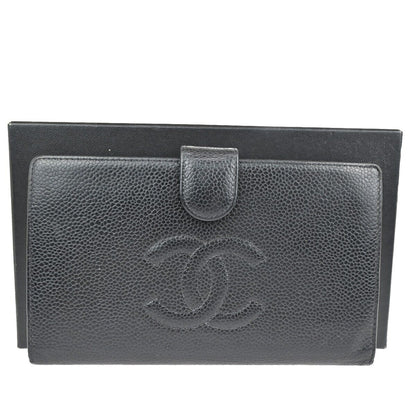 Chanel Logo CC Wallet