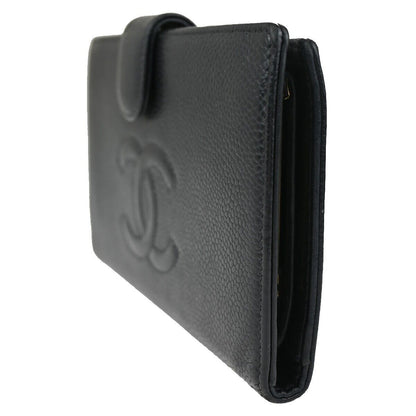 Chanel Logo CC Wallet