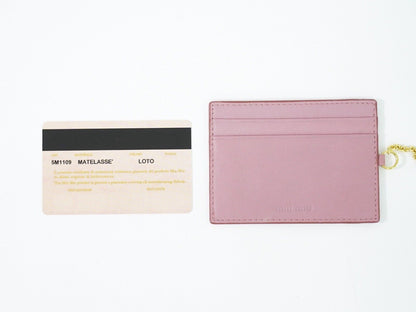 Miu Miu Matelassé Wallet