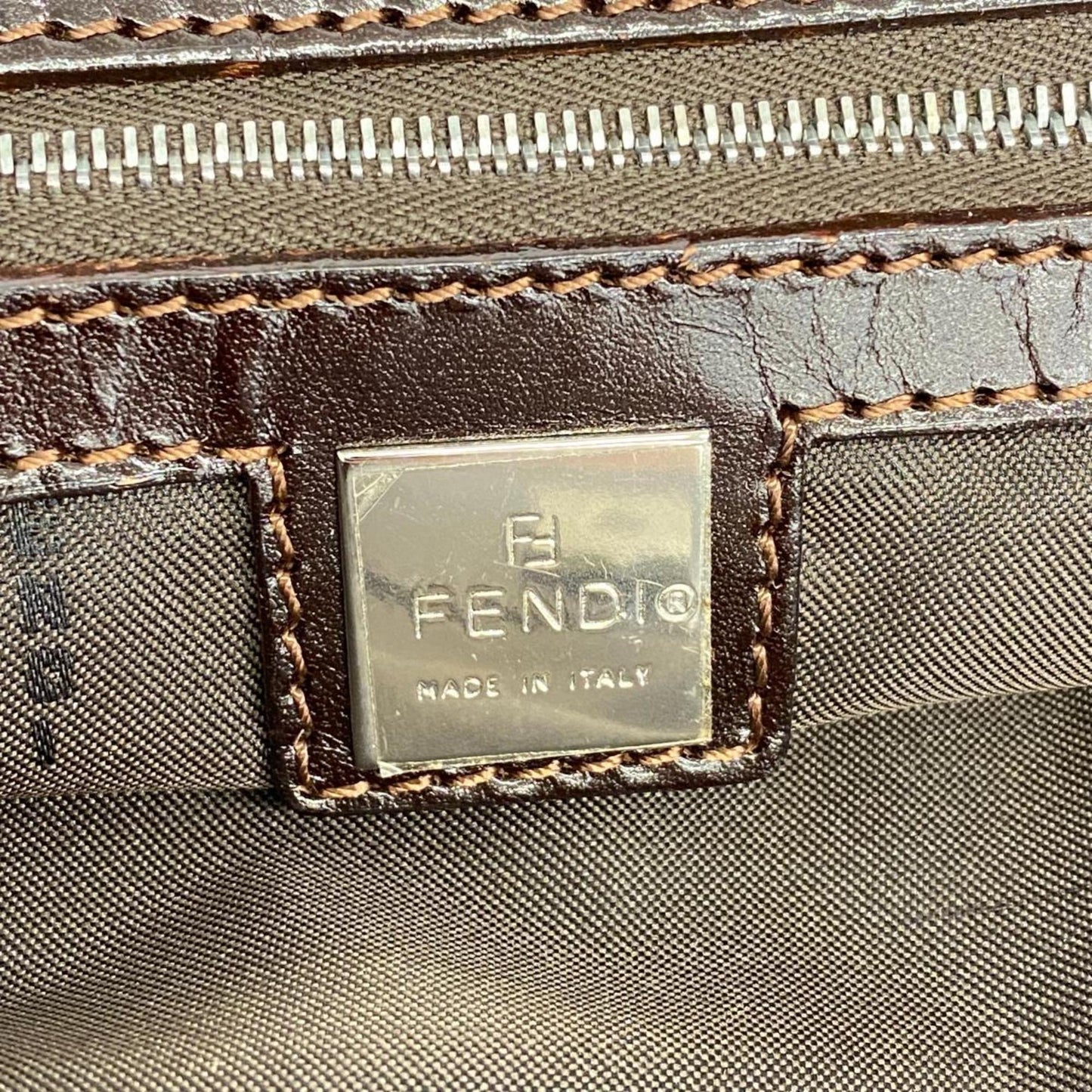 Fendi Zucca tote