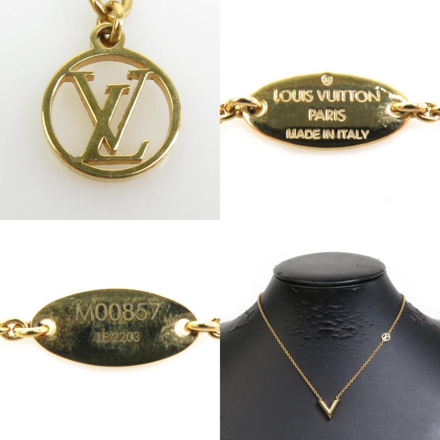 Louis Vuitton Essential V necklace