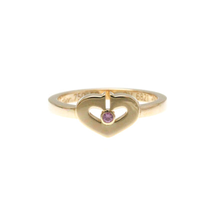 Cartier C heart ring