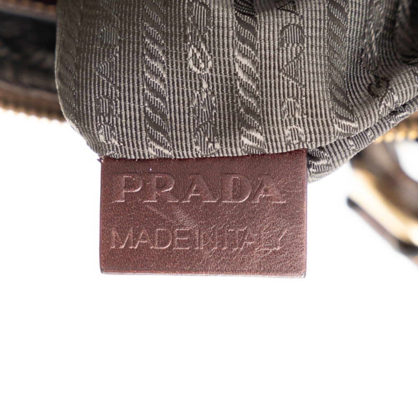 Prada Logo Jacquard shopper