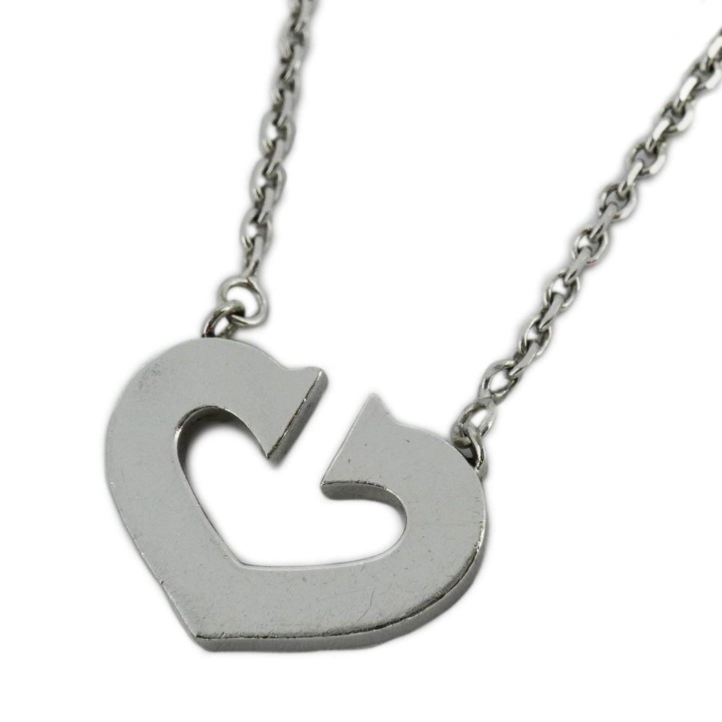 Cartier C heart necklace