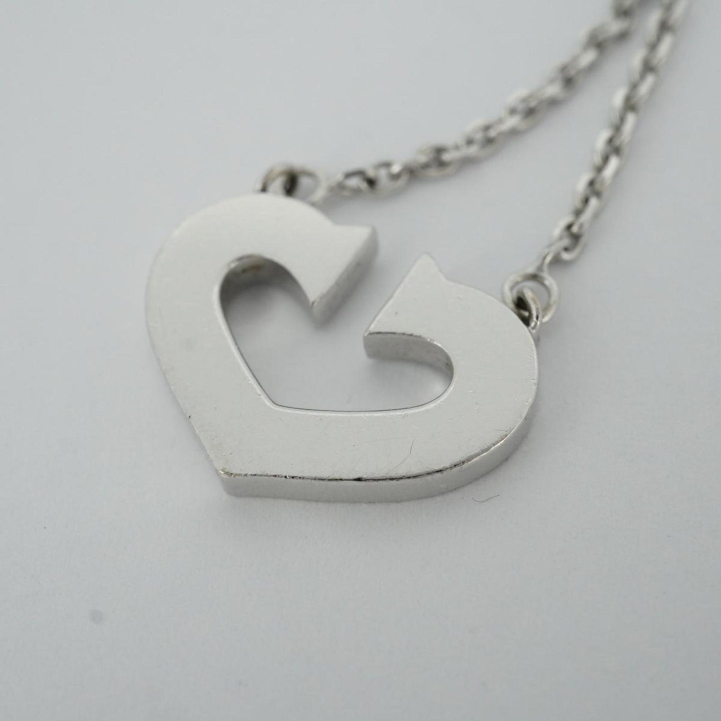 Cartier C heart necklace