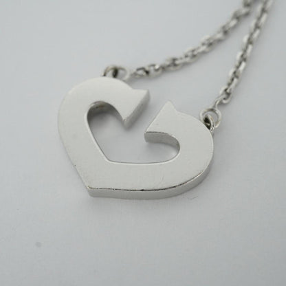 Cartier C heart necklace