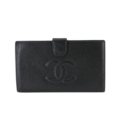 Chanel Logo CC wallet