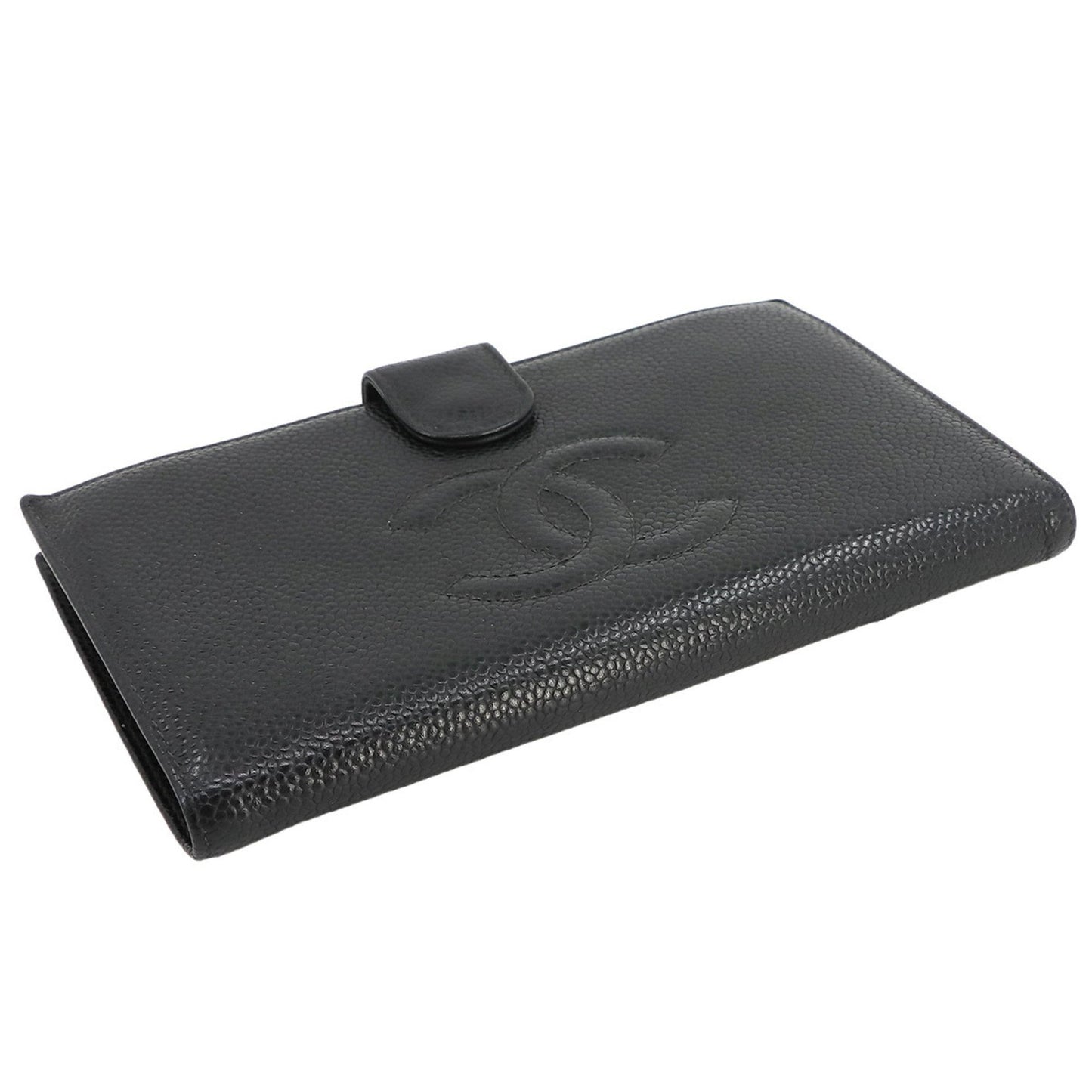 Chanel Logo CC wallet