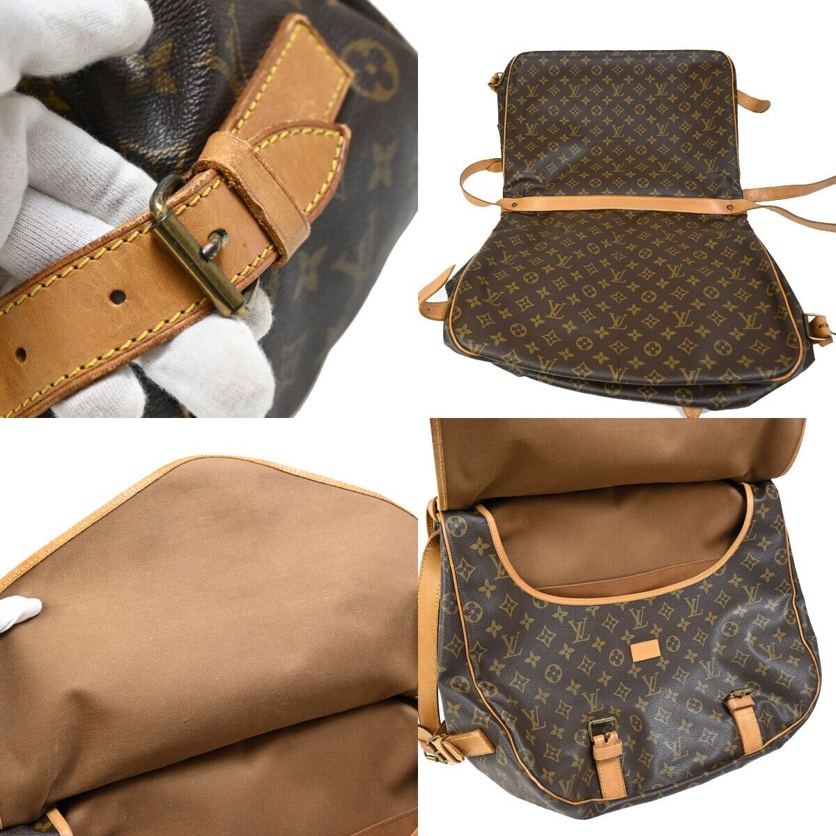 Louis Vuitton Saumur 43 shoulder